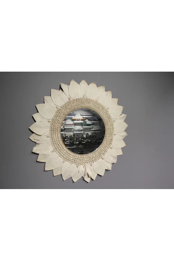 Makrome Duvar Aynası Model 1