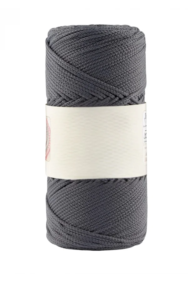 Makrome İpi 3mm Polyester Antrasit
