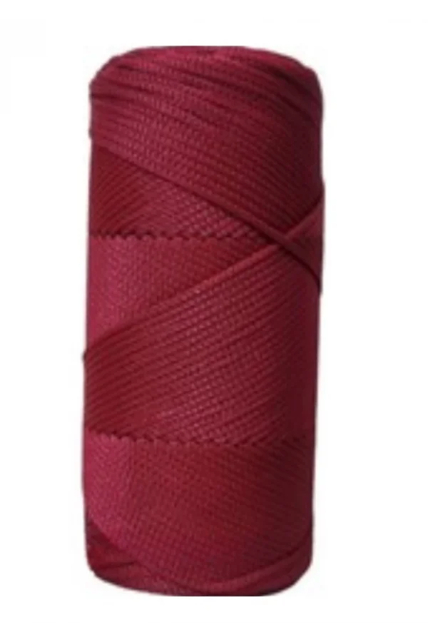 Makrome İpi 3mm Polyester  Bordo