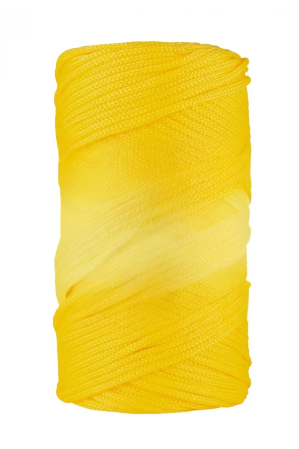 Makrome İpi 3mm  Polyester Canlı Sarı
