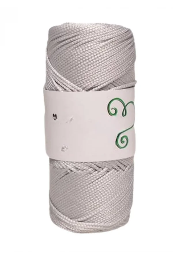 Makrome İpi 3mm Polyester Gri