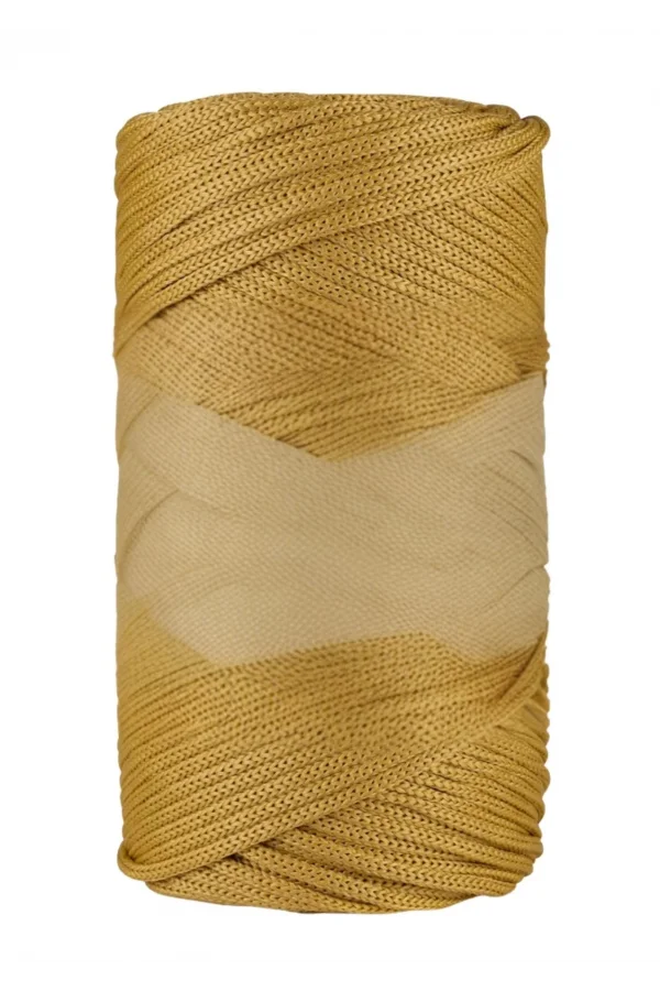 Makrome İpi 3mm Polyester Hardal