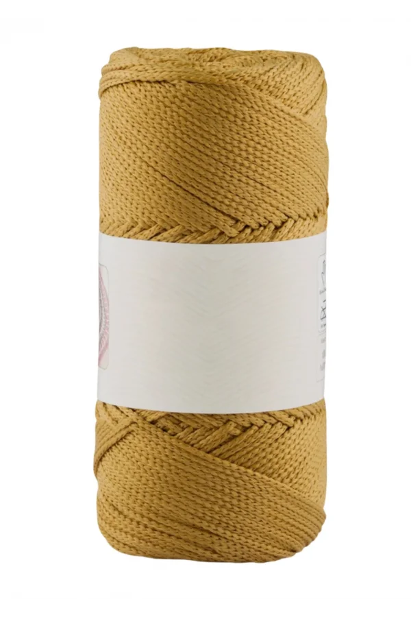 Makrome İpi 3mm Polyester Hardal