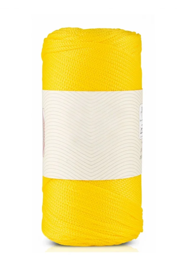 Makrome İpi 3mm Polyester Koyu Sarı