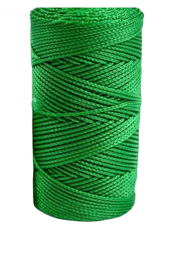 Makrome İpi 3mm Polyester Koyu Yeşil
