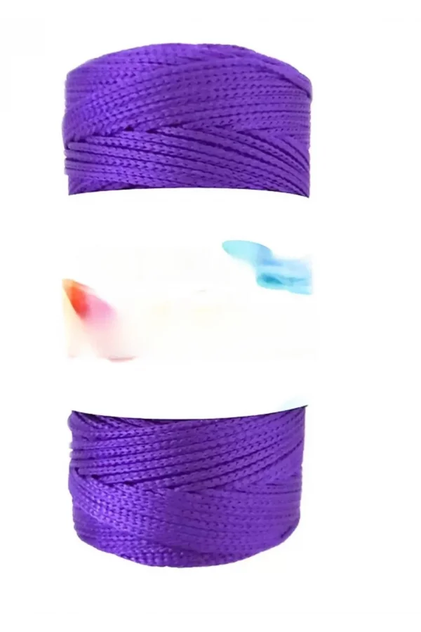 Makrome İpi 3mm Polyester Mor