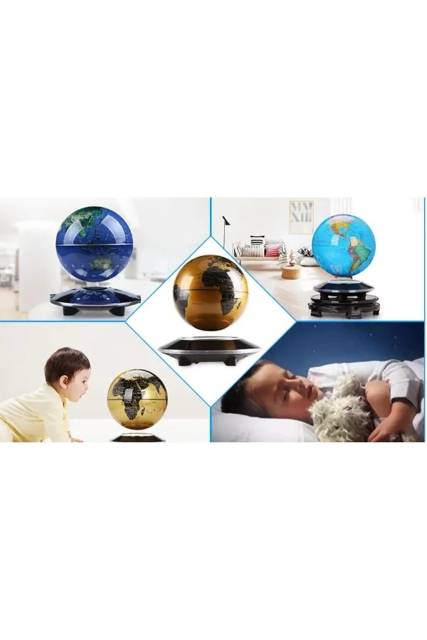 Manyetik Dünya Küre Işıklı