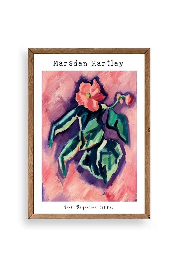 Marsden Hartley Ahşap Çerçeveli Tablo