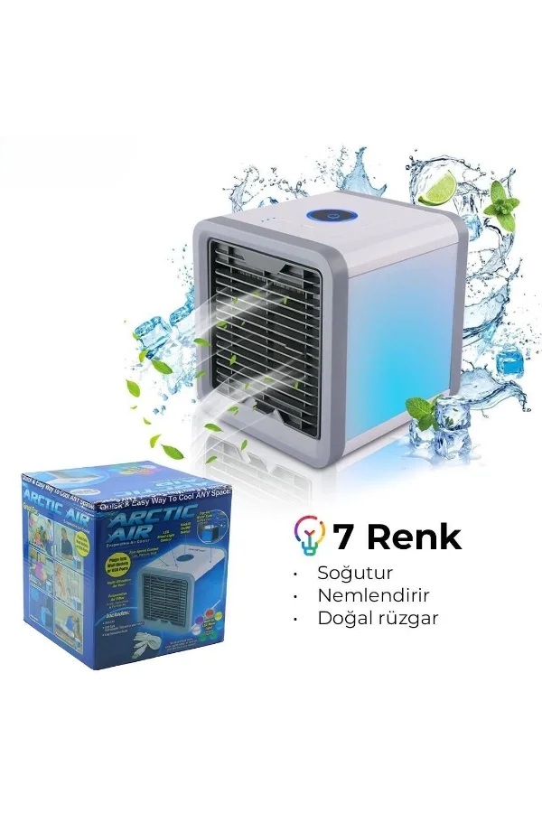 Masaüstü Kare Su Hazneli Fan