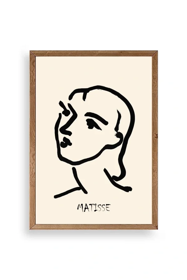 Matisse Ahşap Çerçeveli Tablo