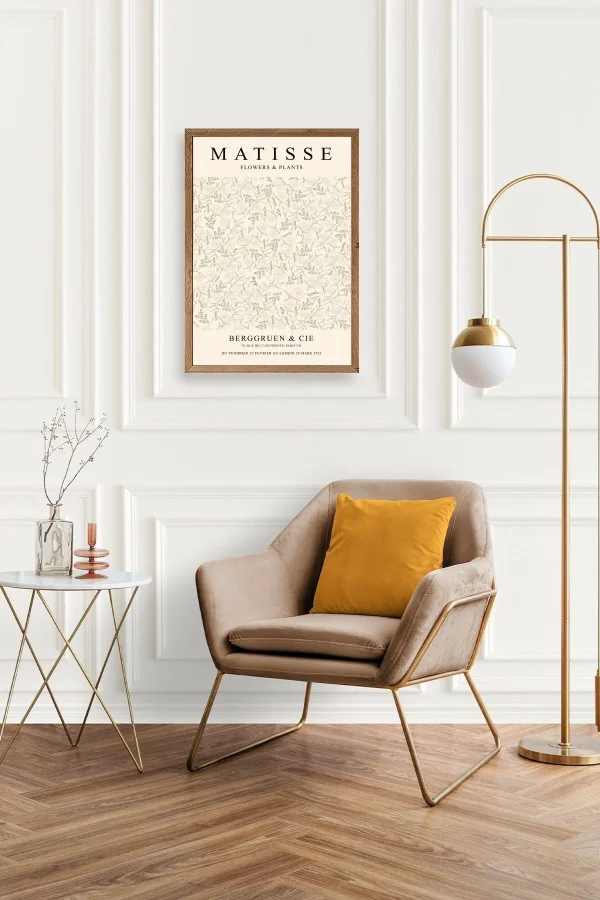 Matisse Ahşap Çerçeveli Tablo