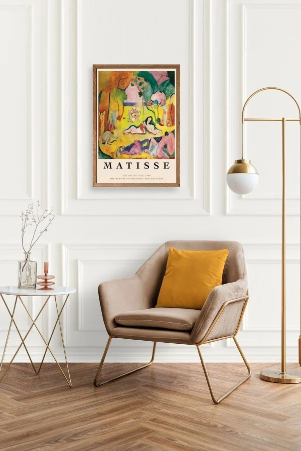 Matisse Ahşap Çerçeveli Tablo