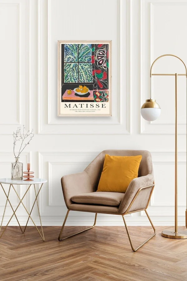 Matisse Ahşap Çerçeveli Tablo