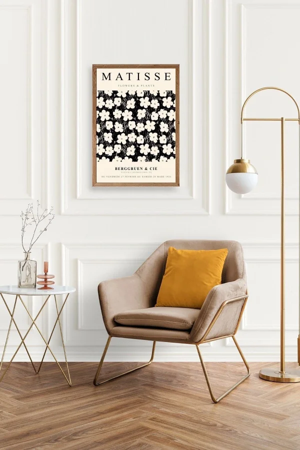 Matisse Ahşap Çerçeveli Tablo