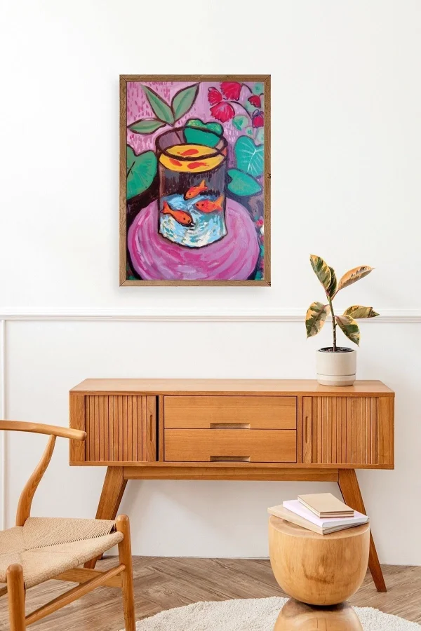 Matisse Ahşap Çerçeveli Tablo