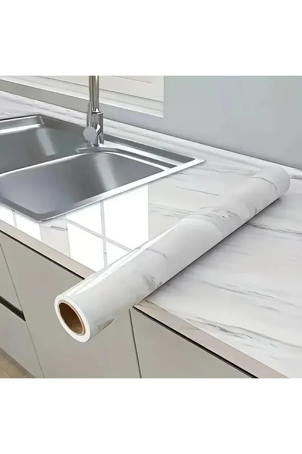 Mermer Desenli Kaplama Kağıdı 5 Metre