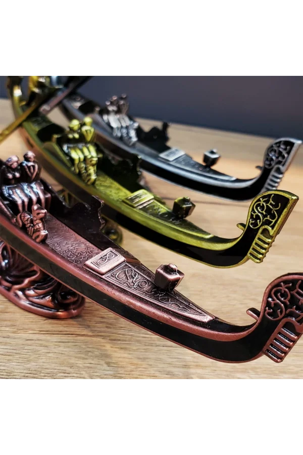 Metal Dekoratif Venedik Kayık