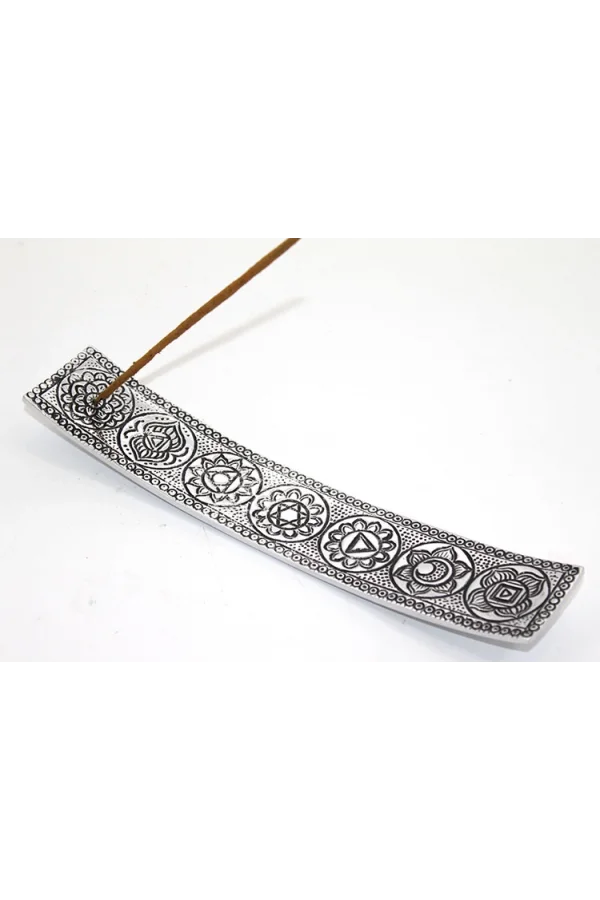 Metal Kayık 7 Çakra (Chakra) Tütsülük
