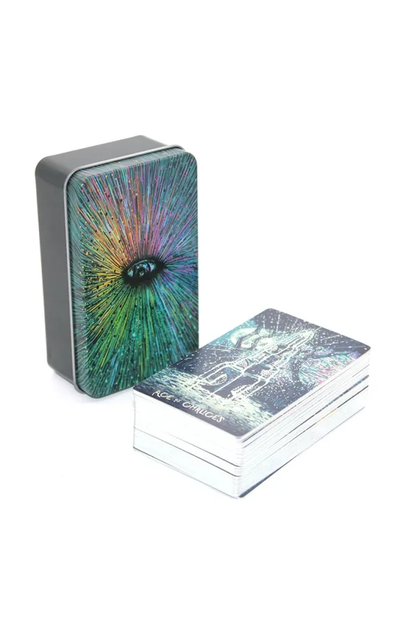 Metal Kutulu Tarot Kartı Prisma