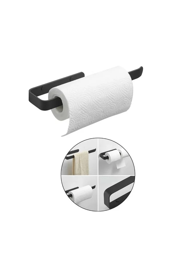 Metal Mat Siyah Havluluk