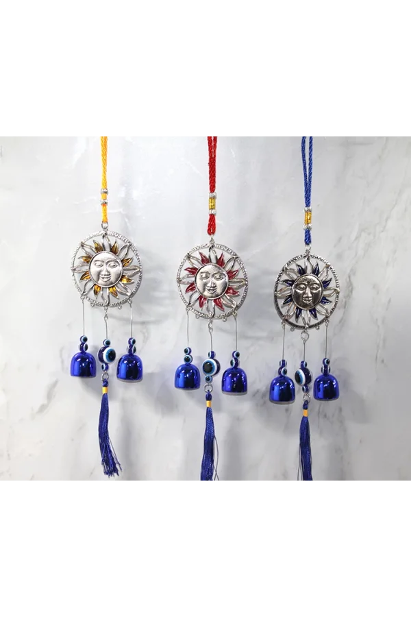 Metal Nazar Boncuğu Çan Model 13
