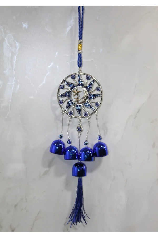 Metal Nazar Boncuğu Çan Model 16