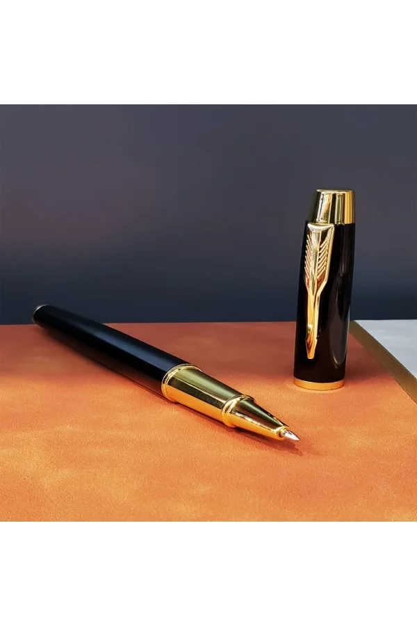 Metal Siyah Roller Tükenmez Kalem