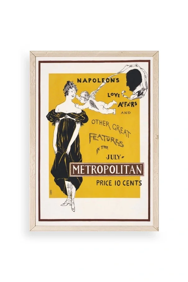 Metropolitan Ahşap Çerçeveli Tablo