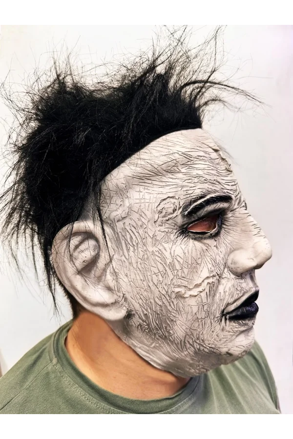 Michael Myers Siyah Saçlı Yüz Maskesi