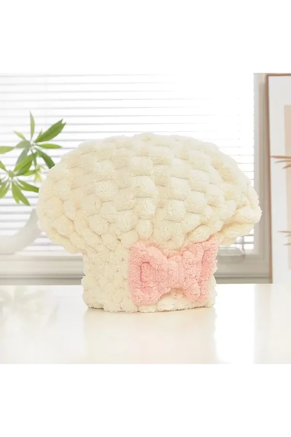 Mikrofiber Örgü Saç Kurutma Bone Havlu