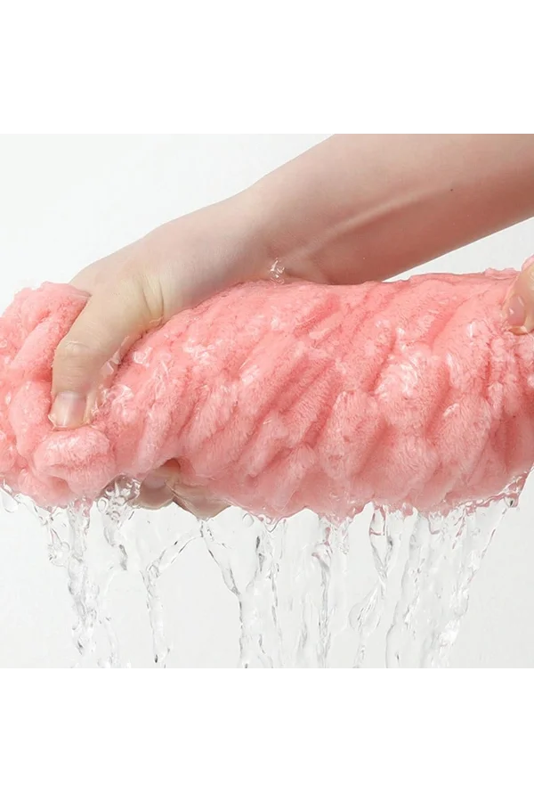 Mikrofiber Örgü Saç Kurutma Bone Havlu