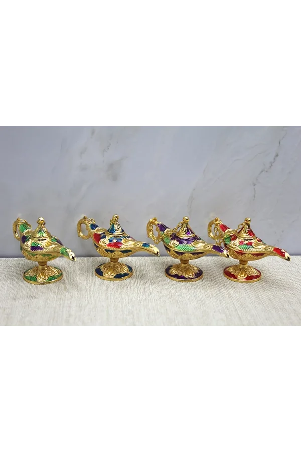 Mineli Metal Alaaddin Lambası Model 1