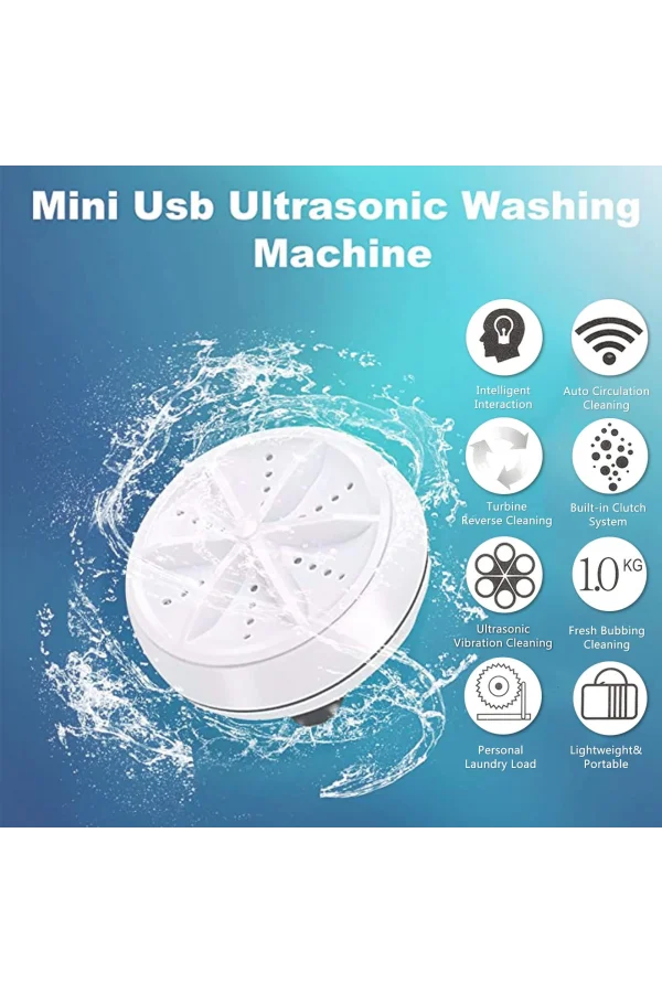 Mini  Portatif Çamaşır Makinesi