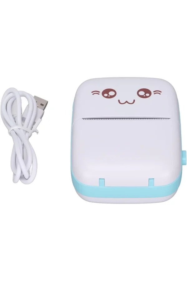 Sevimli Mini Taşınabilir Yazıcı Printer