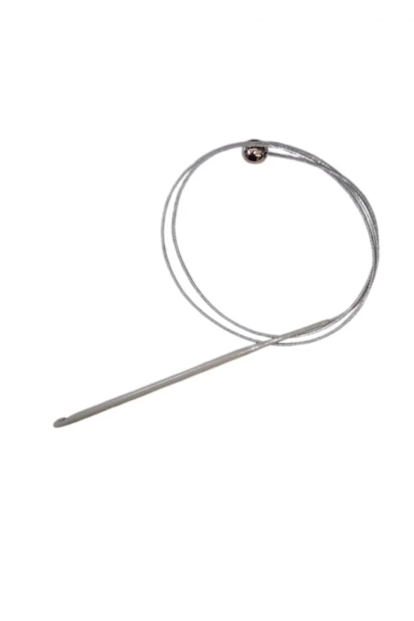 Misinalı Çelik Stoplu Tığ Şiş 2,5 Numara 60 cm