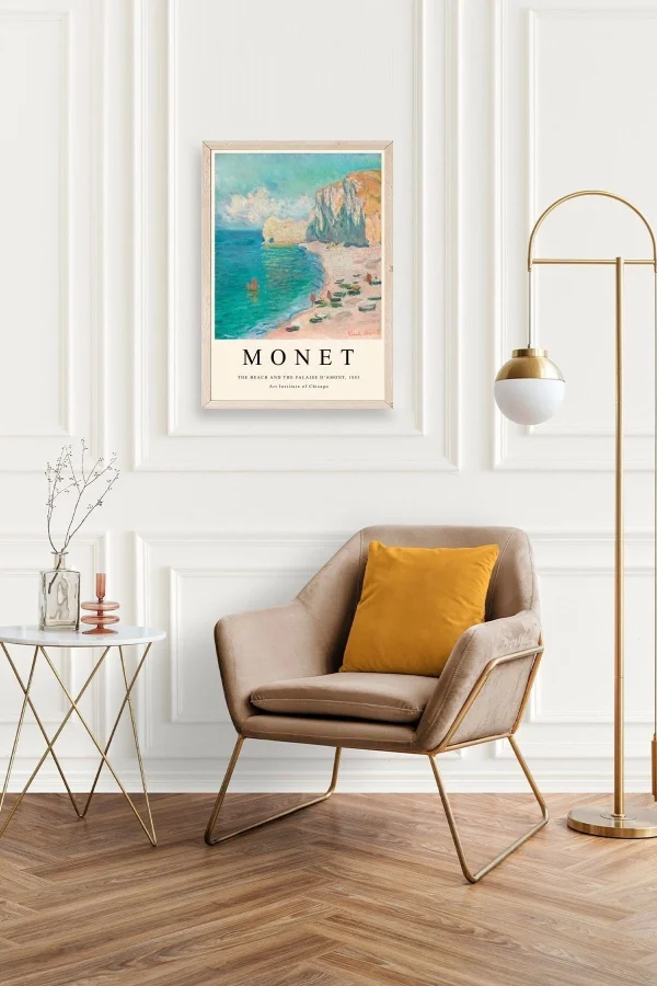 Monet Ahşap Çerçeveli Tablo