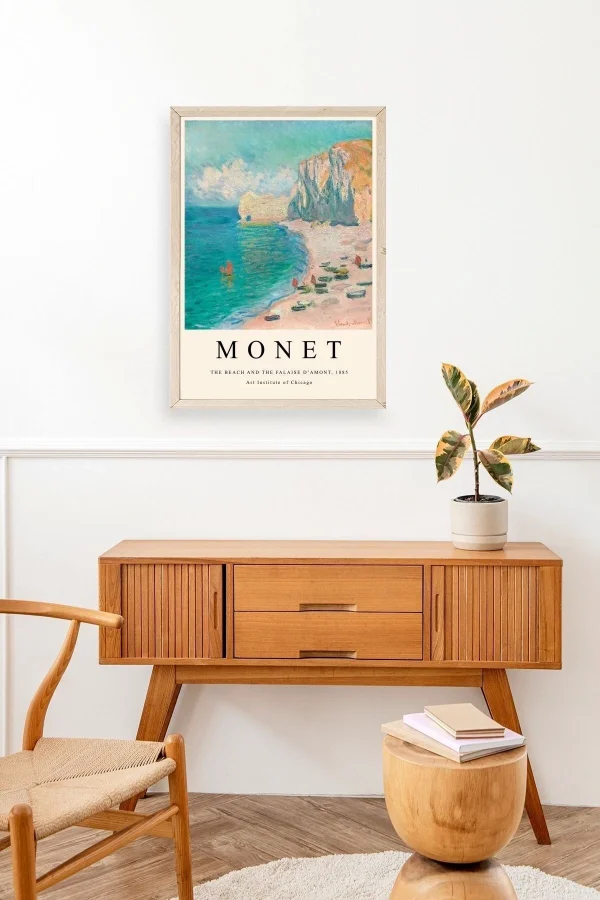 Monet Ahşap Çerçeveli Tablo