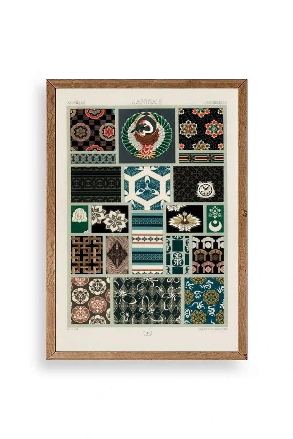 Motif Ahşap Çerçeveli Tablo