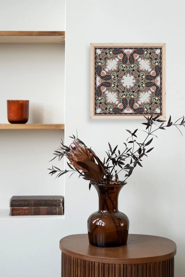 Motif Ahşap Çerçeveli Tablo