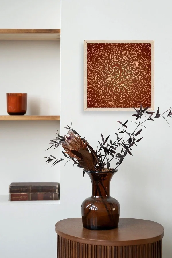Motif Ahşap Çerçeveli Tablo