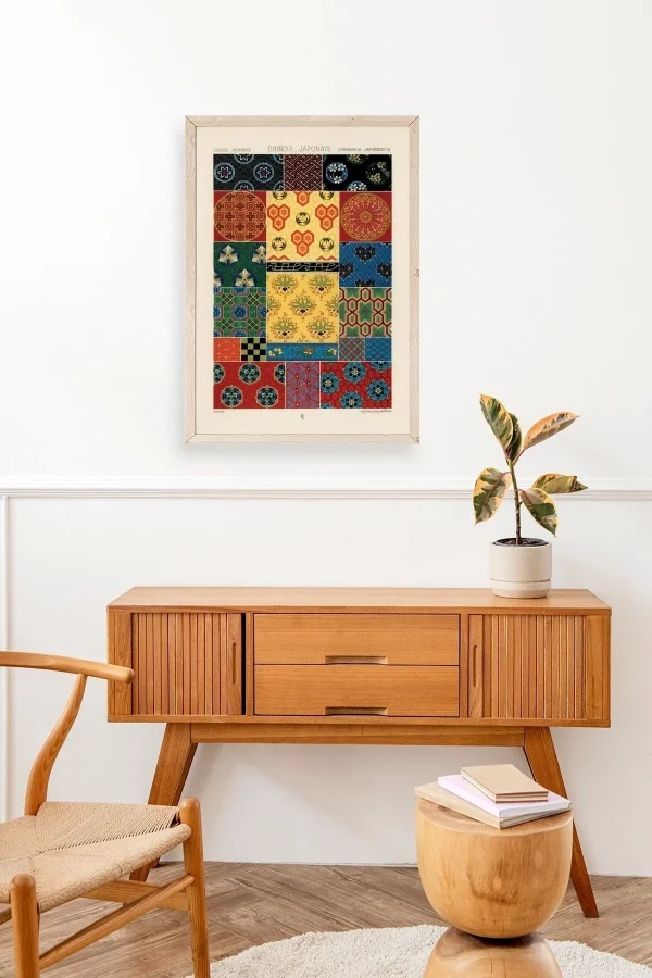 Motif Ahşap Çerçeveli Tablo