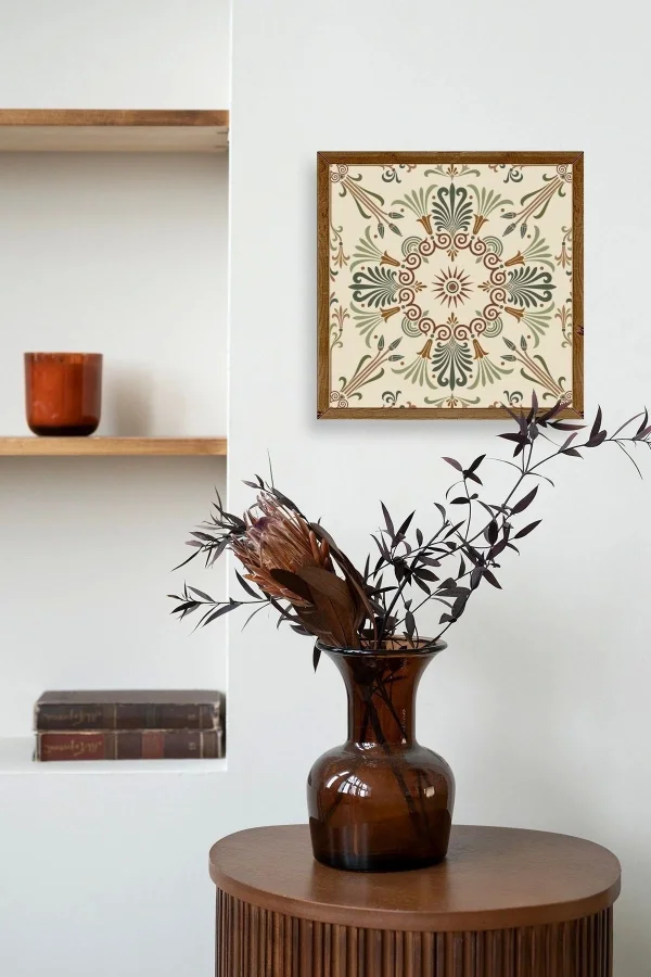 Motif Ahşap Çerçeveli Tablo
