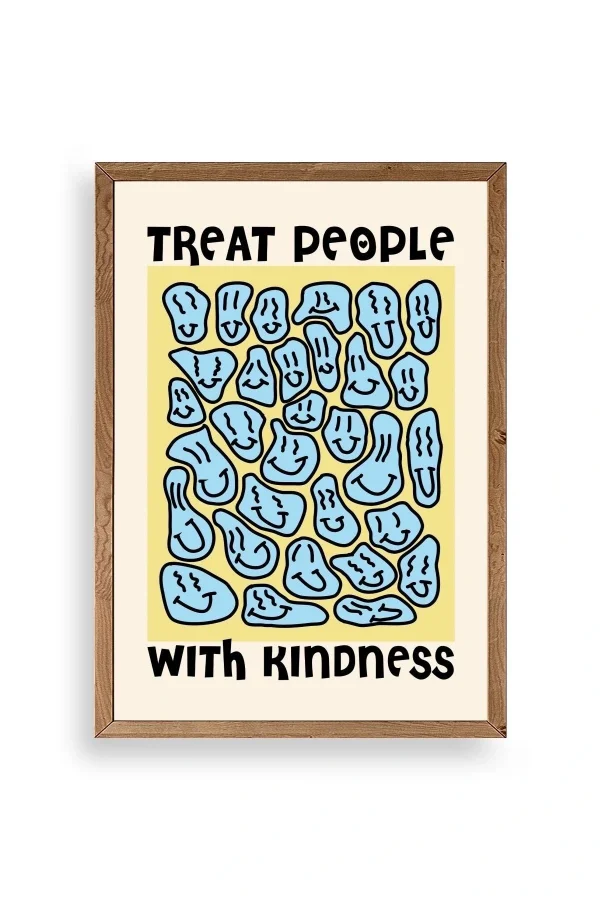 Motto Ahşap Çerçeveli Tablo