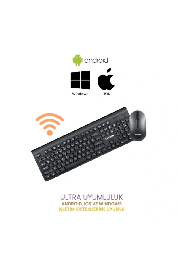 Multimedya Q Klavye Ve Mouse Seti