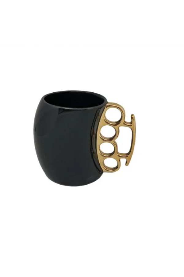 Muşta Tasarımlı Seramik Kupa