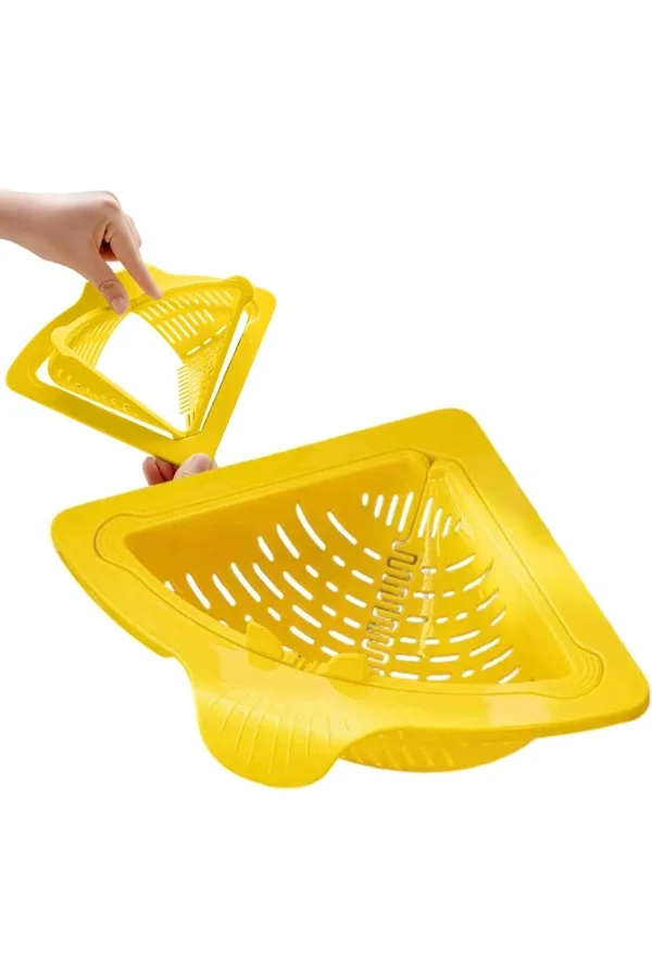 Mutfak ve Banyo Üçgen Lavabo Süzgeci