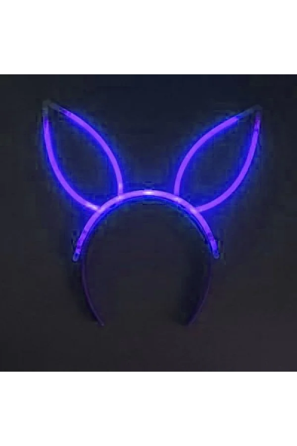 Karanlıkta Yanan Glow Neon Fosforlu Taç - 6 Adet