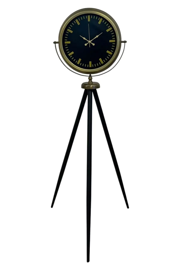 Nostalji Şık Tasarım Tripod Ayaklı Saat