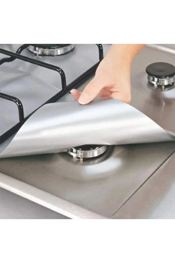 Ocak Koruyucu Alüminyum Ped Seti 5 Adet