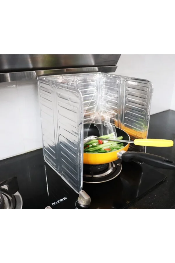 Ocak Yağ Koruyucu Alüminyum Paravan